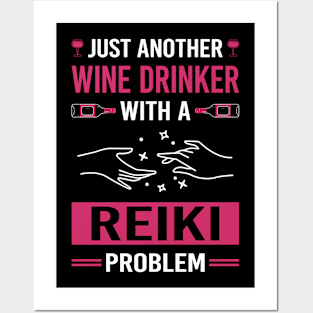 Wine Drinker Reiki Posters and Art